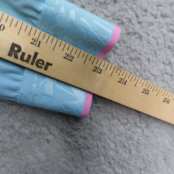 Adidas Jacket Womens Small Pullover Blue Pink Cotton Candy Long Sleeve Designs - Picture 7 of 10